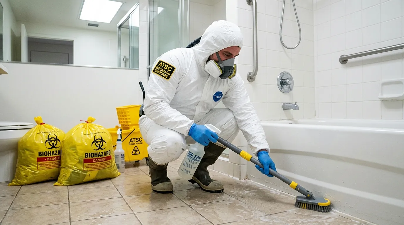 Decontamination equipment deployed for Blood Cleanup in Ma'ili